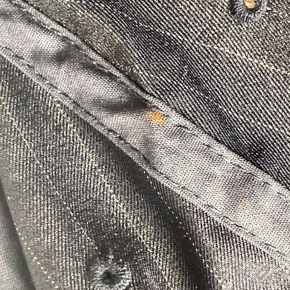 Vintage Small/Medium FlexFit Lusky’s /Ryon’s Stockyards Blue Fitted Hat - Picture 12 of 12